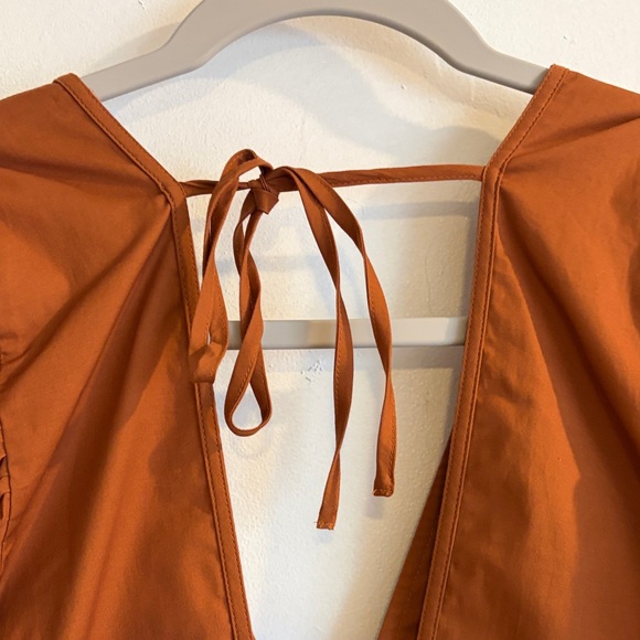 STAUD Luna Top   Peplum V-Neck Blouse - Women - Picture 7 of 9